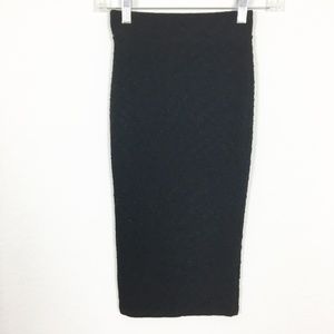 MISS SELFRIDGE black fitted skirt size 2